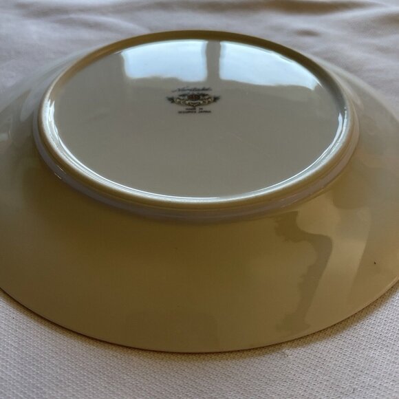 Noritake Occupied Japan Fine China Plate 6" Cream Floral Gold Trim Vintage - Picture 7 of 7